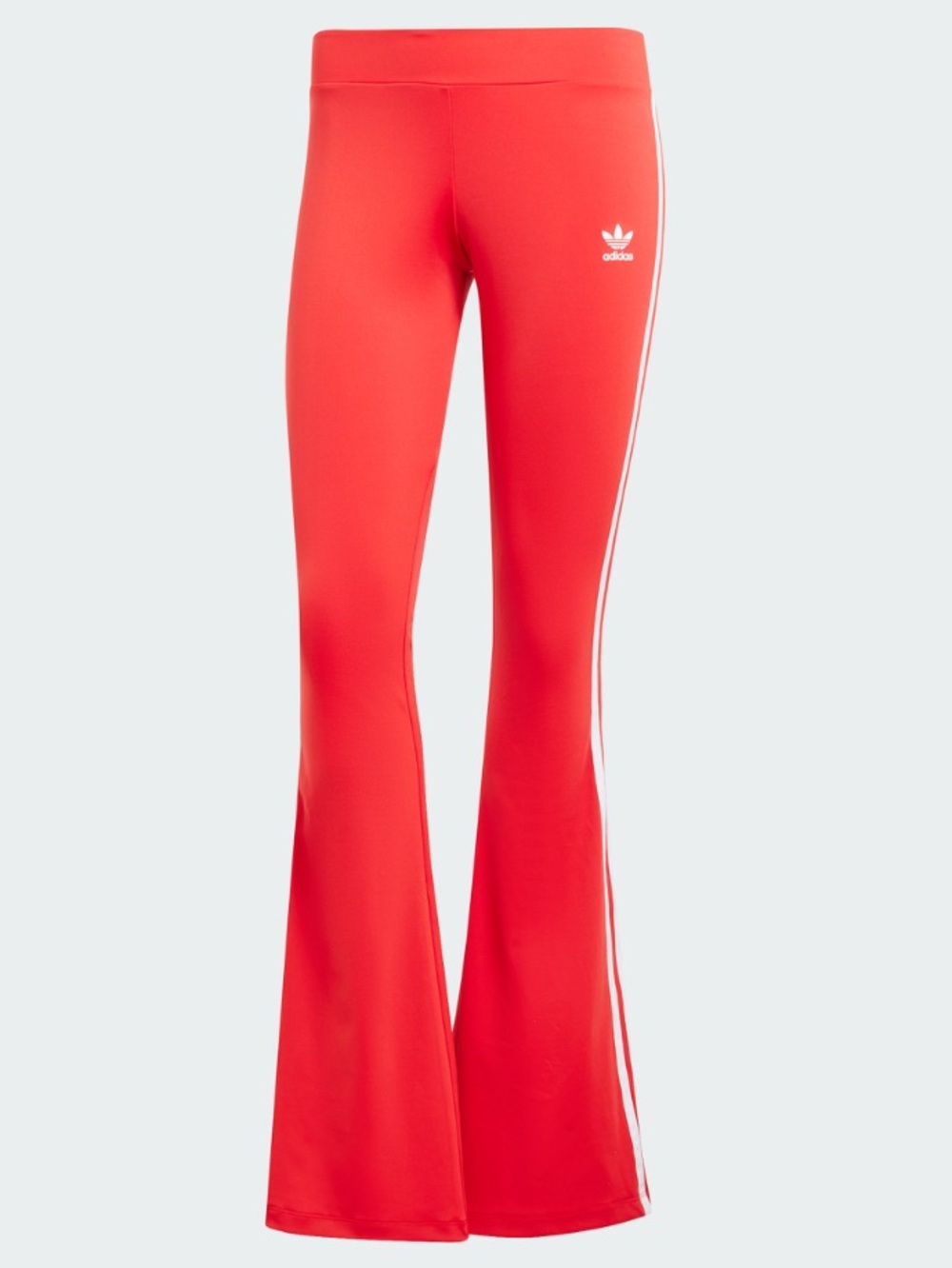 Adidas Adicolor flared leggings pants red size L